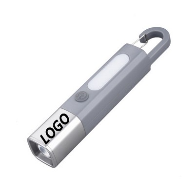 Rechargeable Telescopic Zoom Led Flashlight